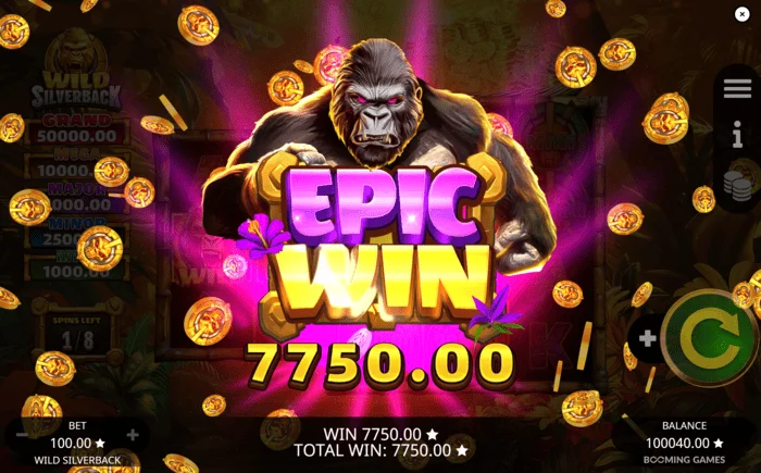 Wild Silverback – Epischer Gewinn mit Grand Jackpot